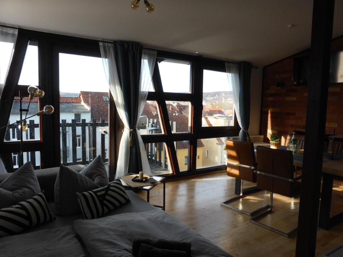 Apartment Skyline Of Jena, Luxurioes, Einzigartig, Free Wifi, Parkplatz, Klimatisiert, Zentral מראה חיצוני תמונה