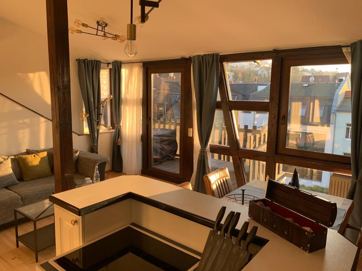 Apartment Skyline Of Jena, Luxurioes, Einzigartig, Free Wifi, Parkplatz, Klimatisiert, Zentral מראה חיצוני תמונה