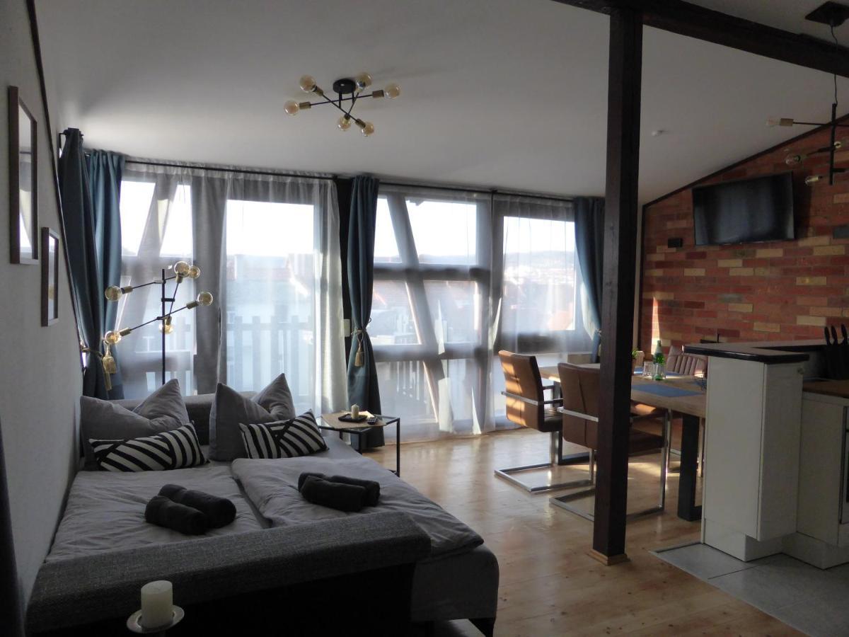 Apartment Skyline Of Jena, Luxurioes, Einzigartig, Free Wifi, Parkplatz, Klimatisiert, Zentral מראה חיצוני תמונה